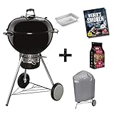 Weber® Kugelgrill Master-Touch GBS 57 cm schwarz, Special Edition Pro inkl. Abdeckhaube